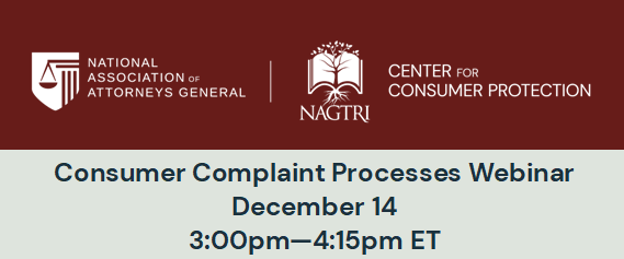 2021-12 Consumer Complaint Processes Across Attorney General Offices
